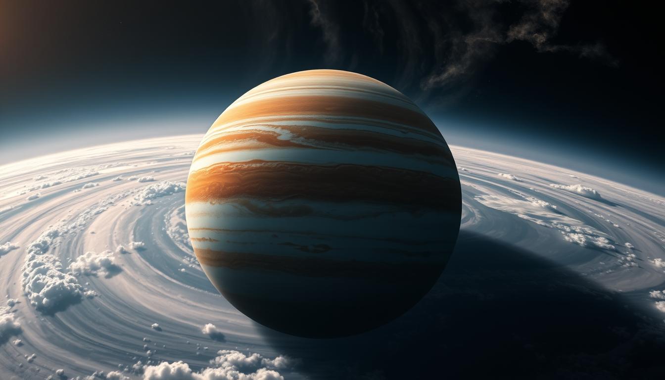 Jupiter Atmosphäre Wolkenbänder