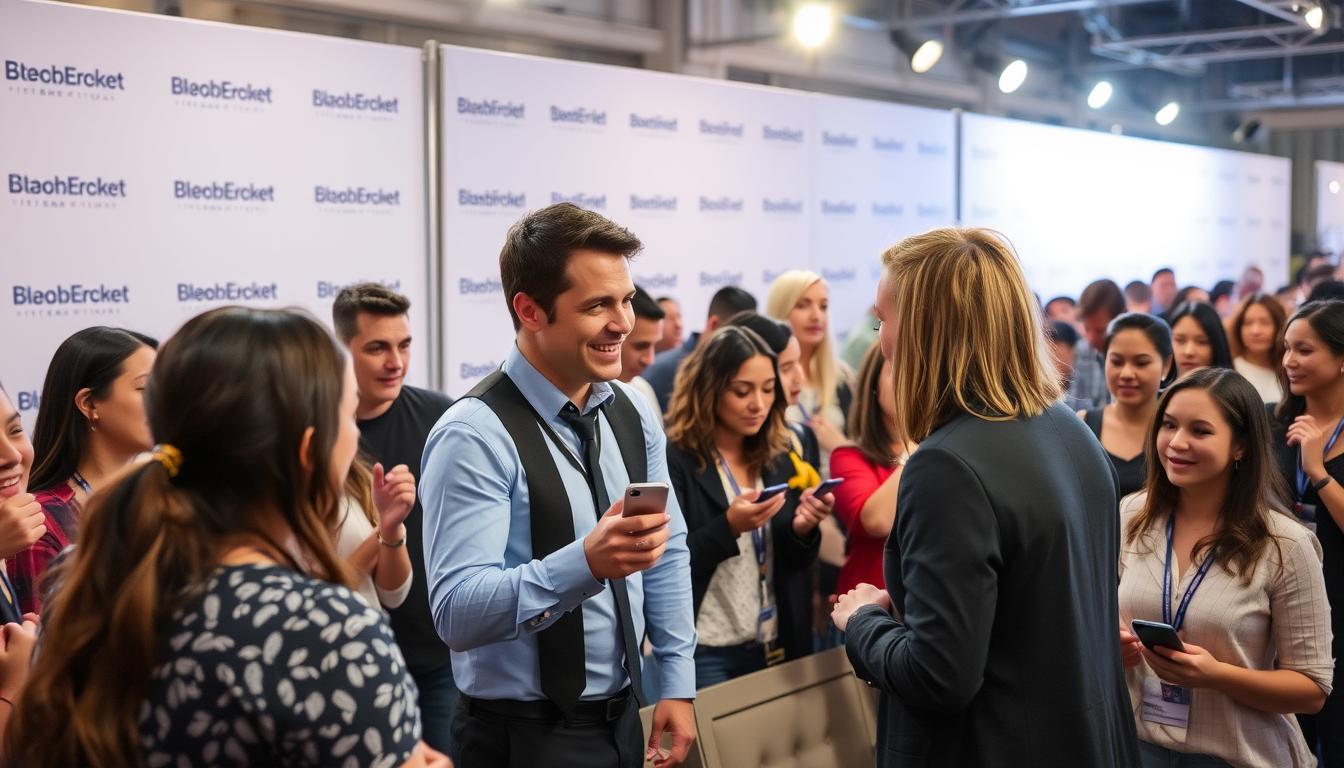 Celebrity meet and greet event with professional coordination