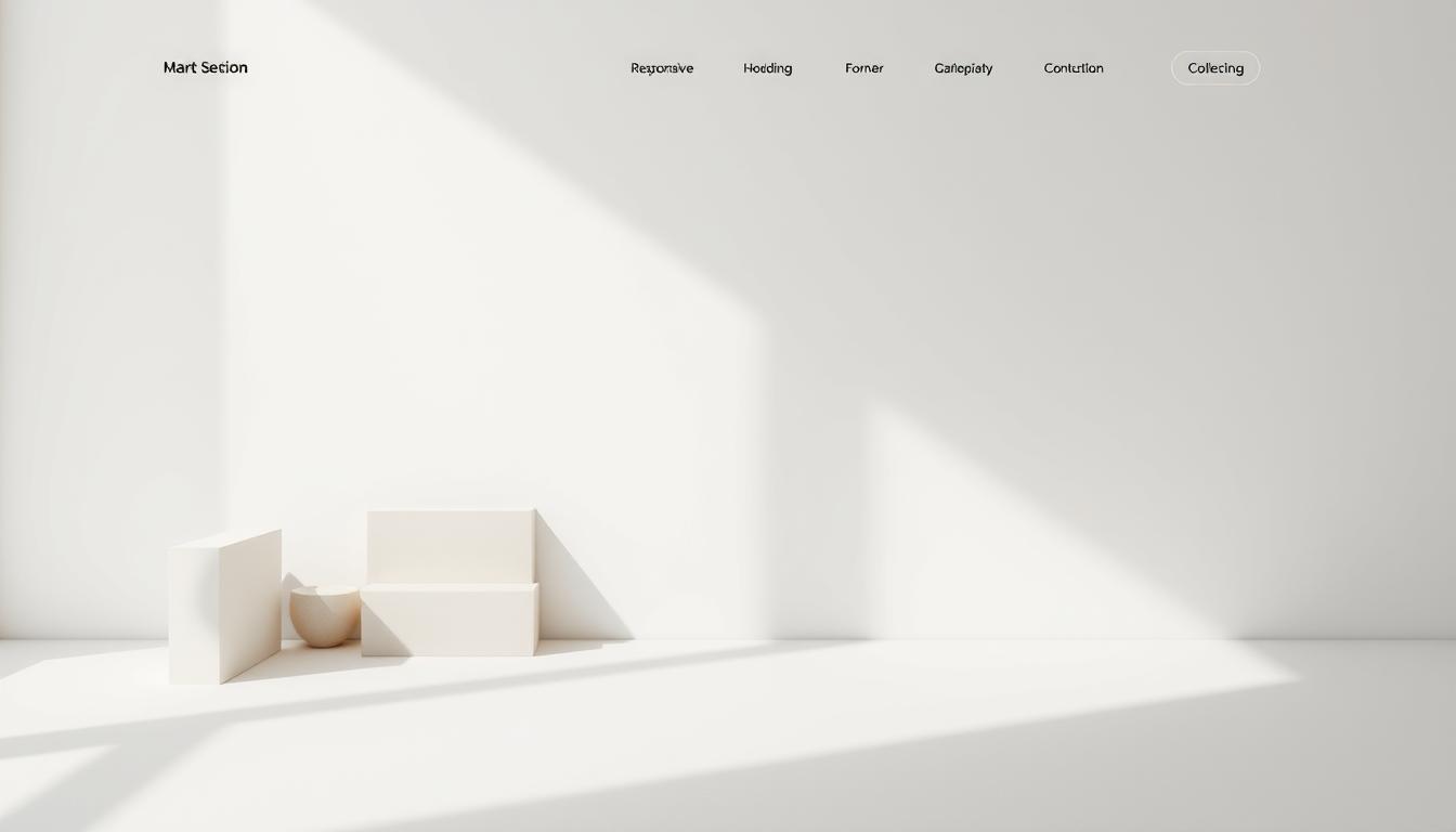 minimalist website design