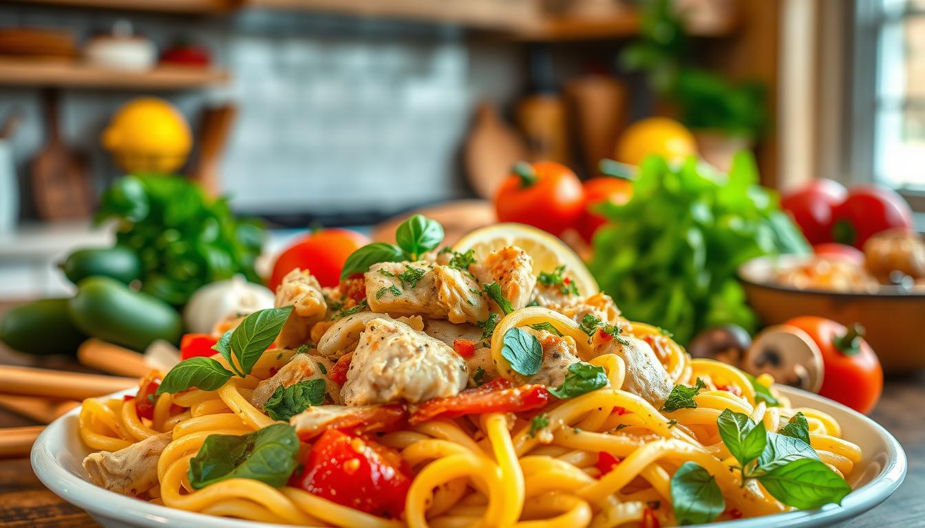 Chicken Pasta: Quick and Tasty Dinner Ideas 8 global flavors chicken pasta