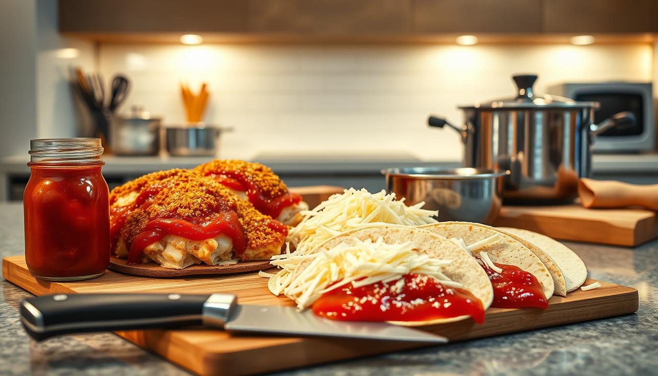 chicken parm quesadilla ingredients