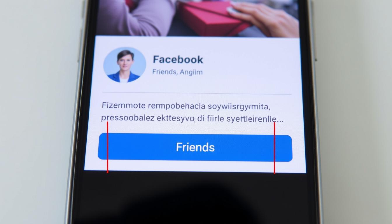 Jak usunąć znajomego z Facebooka na telefonie - widok profilu znajomego w aplikacji mobilnej