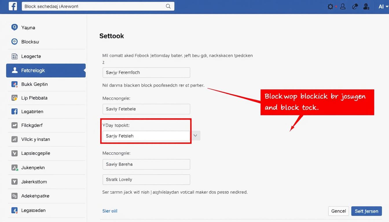Jak zablokować znajomego na Facebooku - widok opcji blokowania