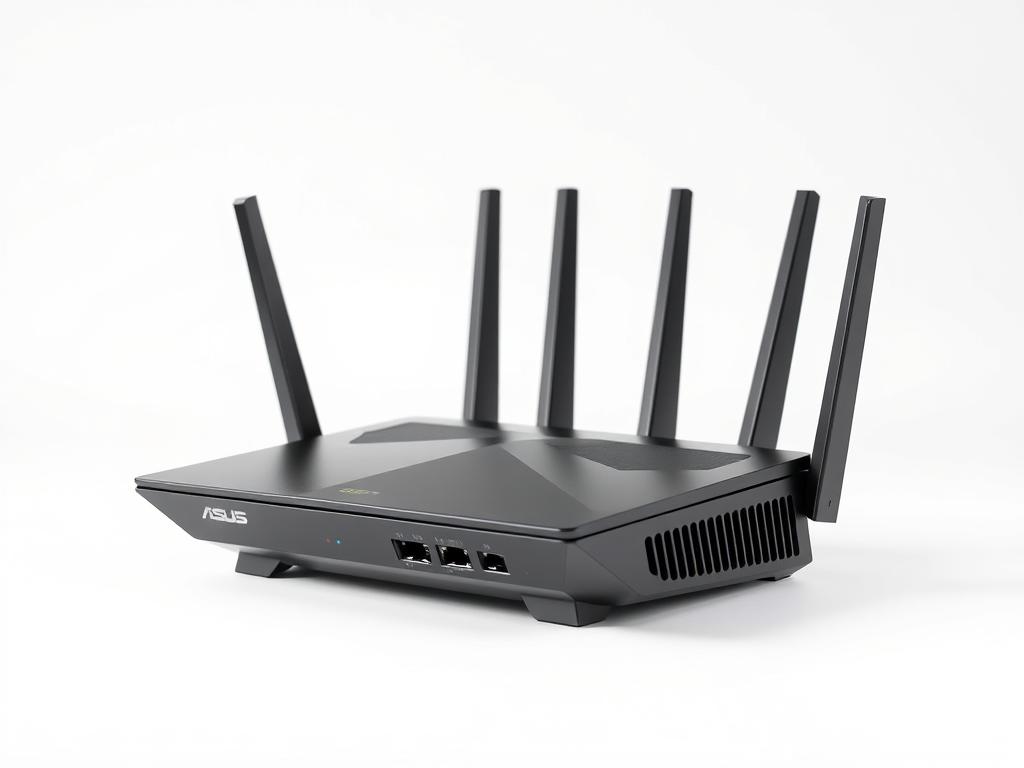 ASUS RT-AC68U router recommended for mid-sized small businesses