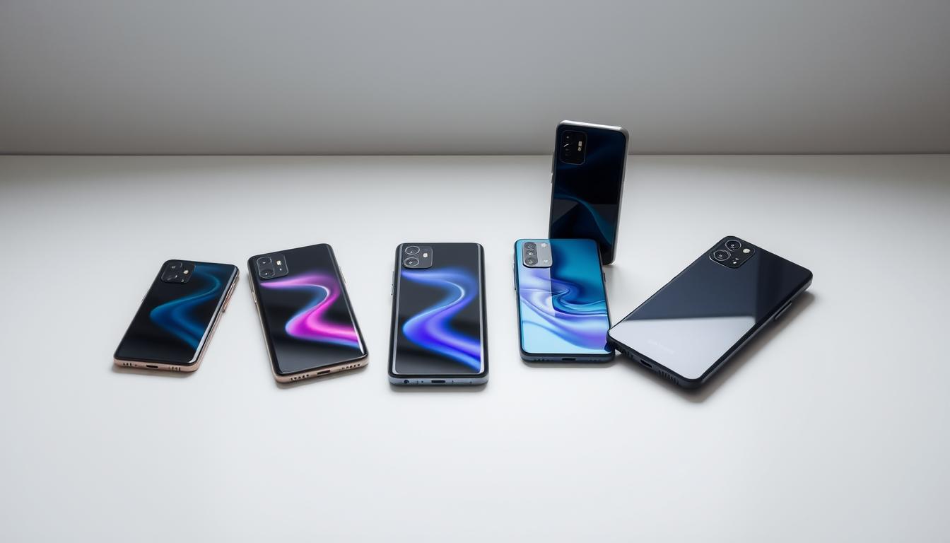 smartphones gama media