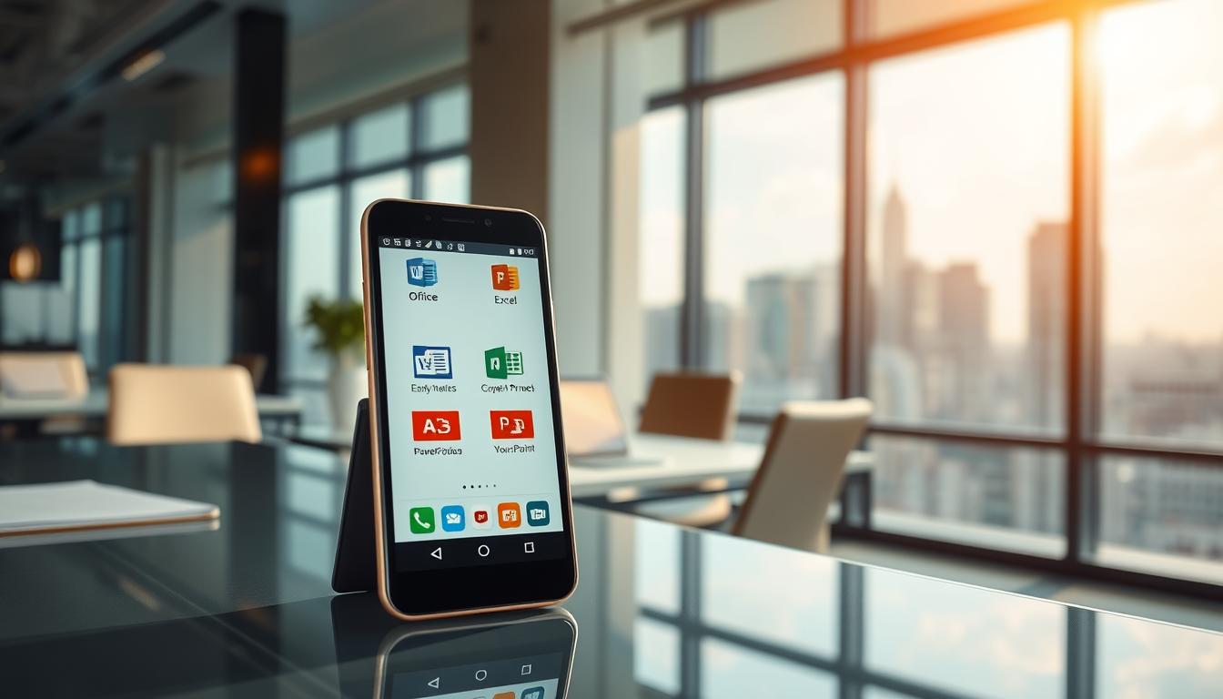 Microsoft Office Suite Mobile productividad