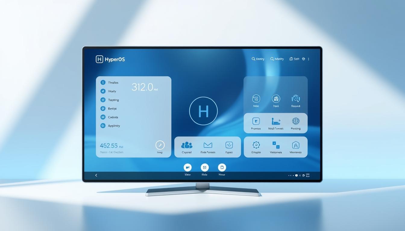 diseño visual de HyperOS