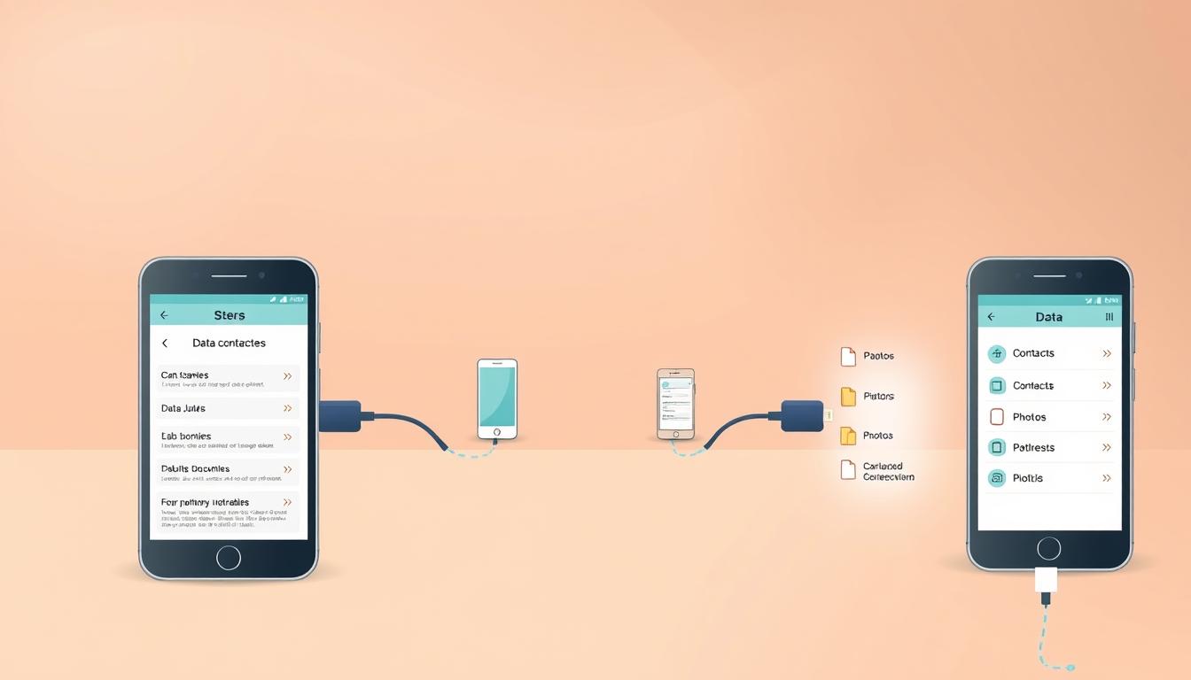 pasos para transferir datos