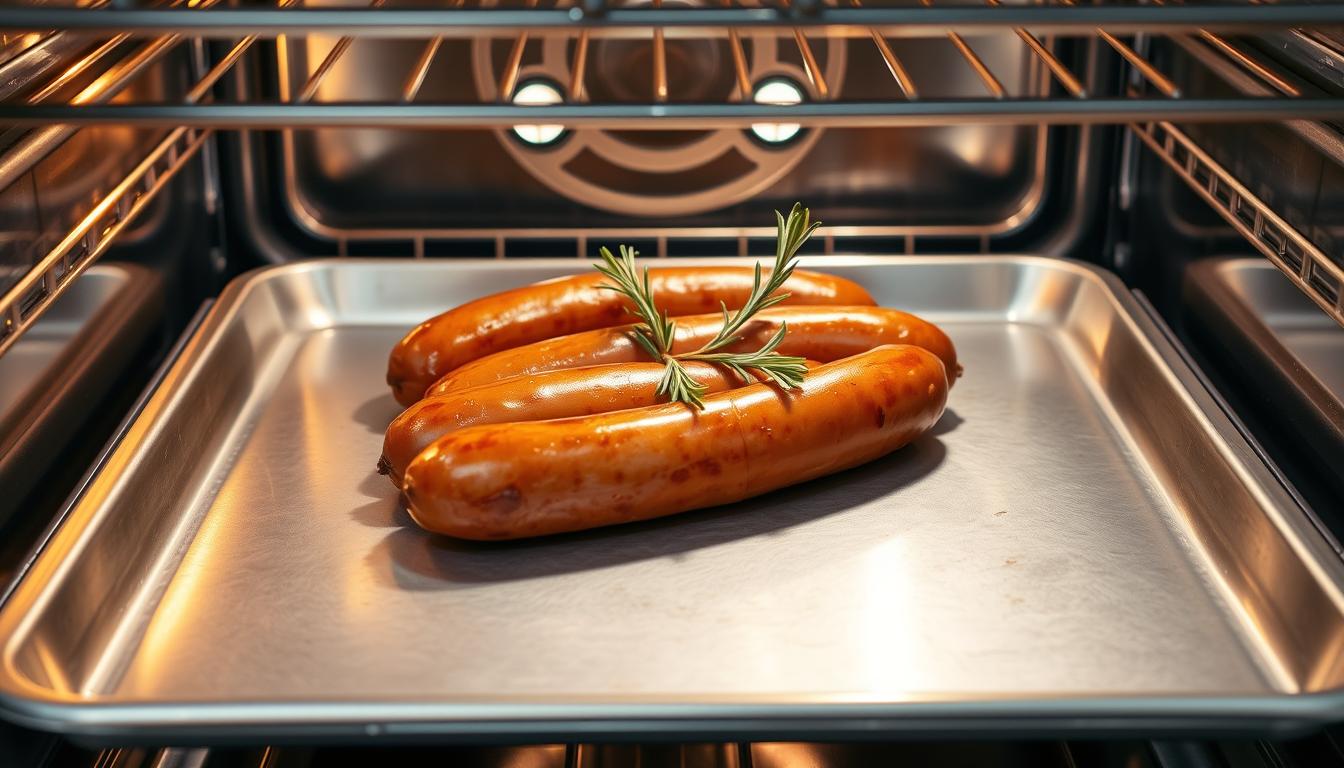 baking Italian sausage in oven