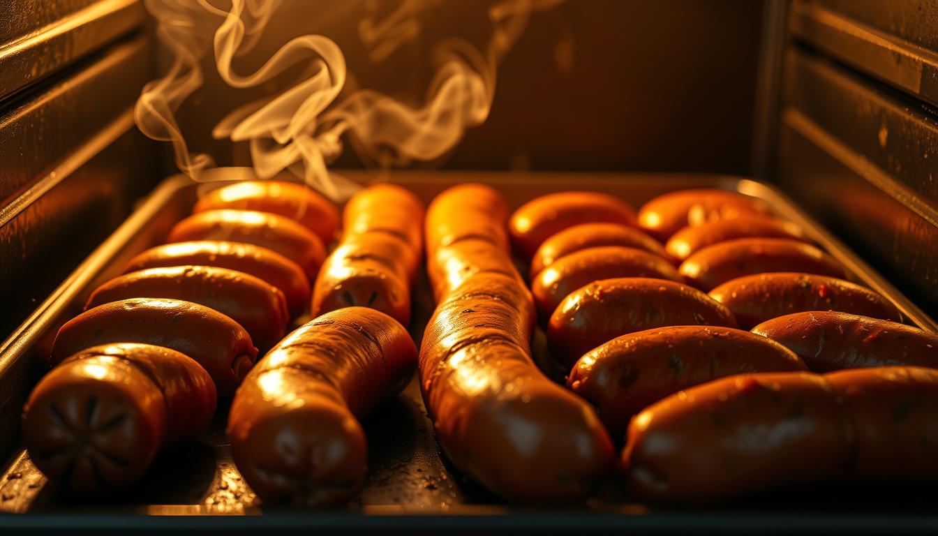 cooking italian sausage in oven