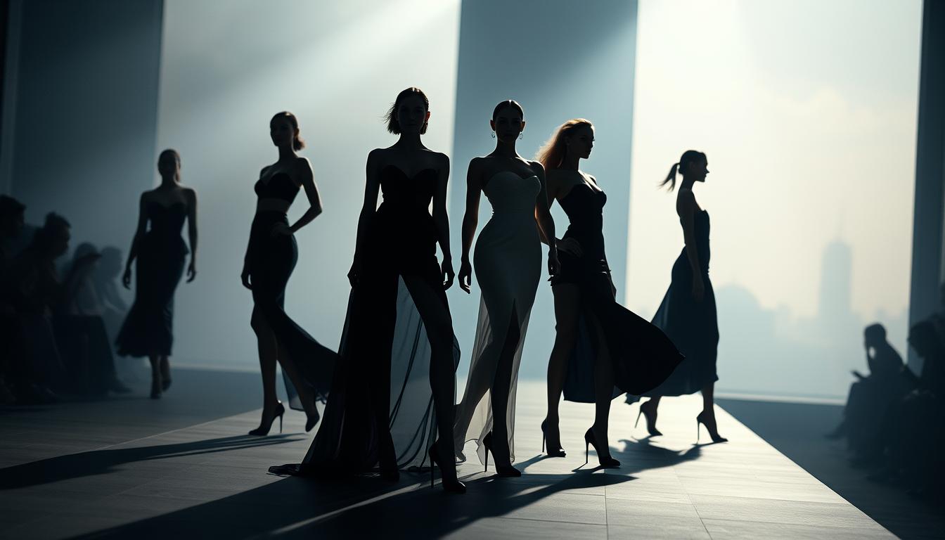 silhuetas de moda