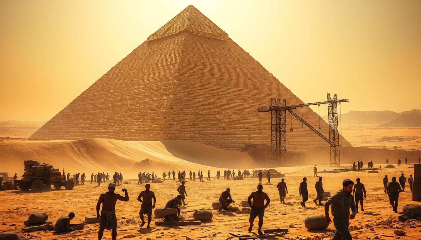 pyramid construction