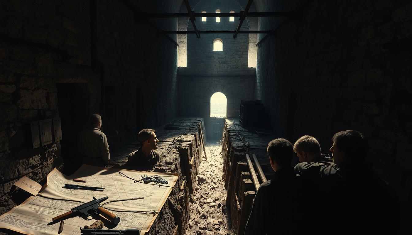 ancient prison escape methods