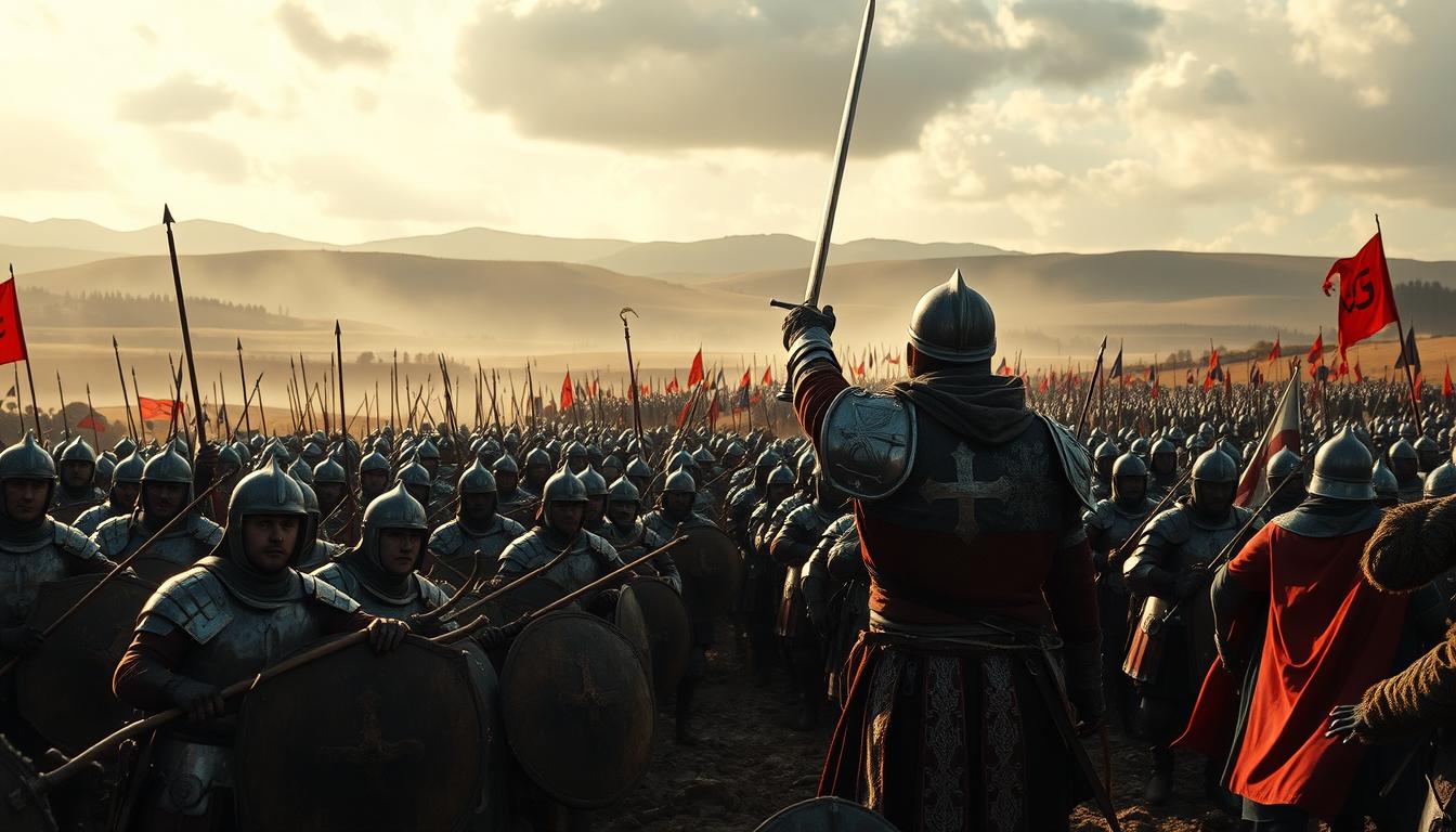 Henry V at the Battle of Agincourt