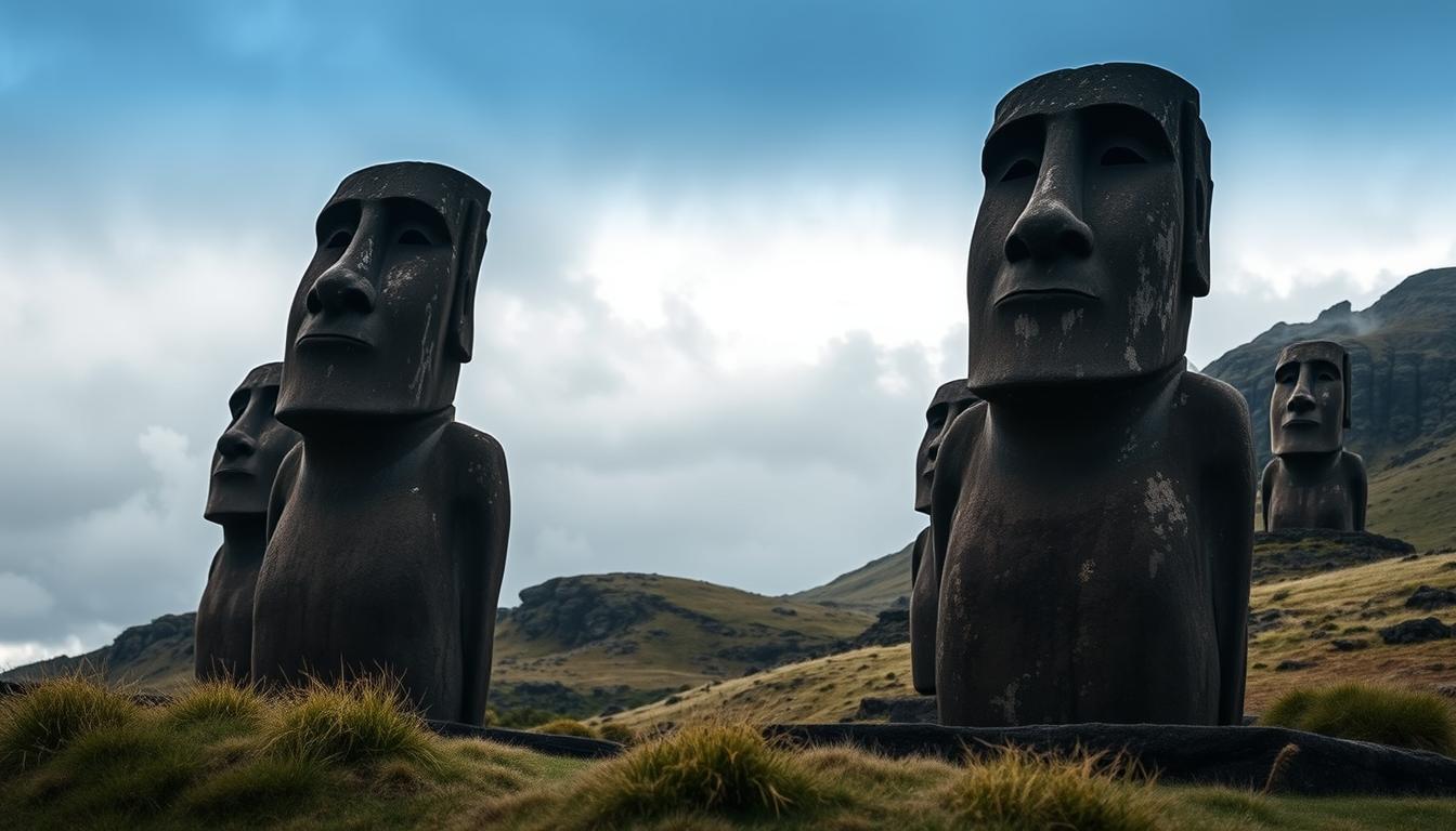 Easter Island Moai Statues