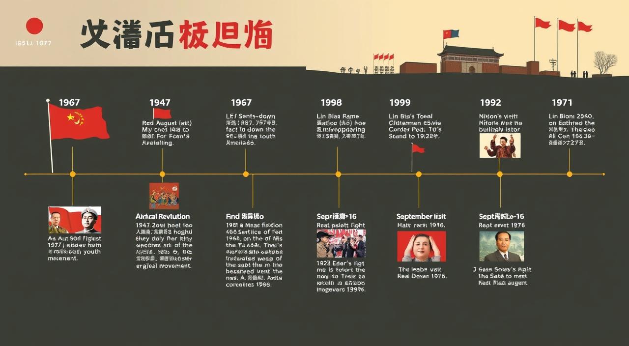 Timeline of key events during the Cultural Revolution in China