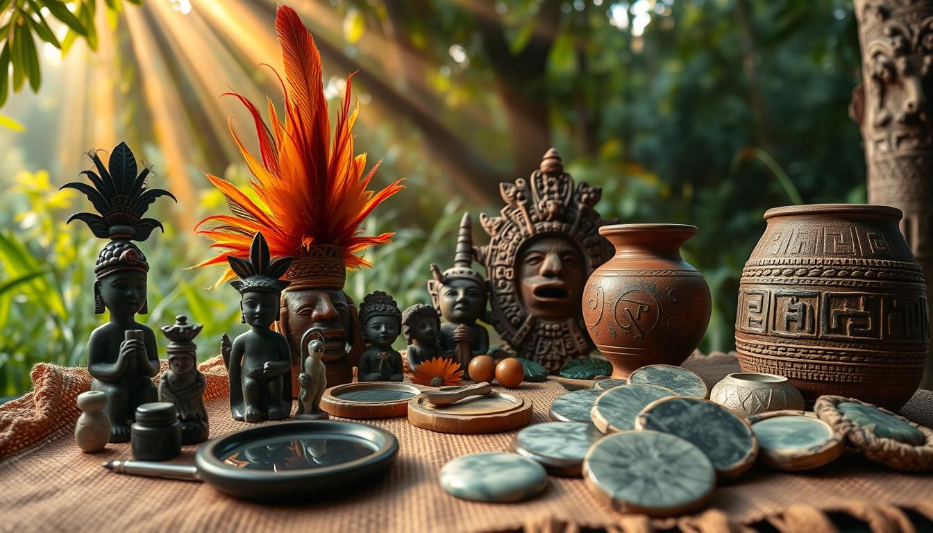 Maya ritual objects