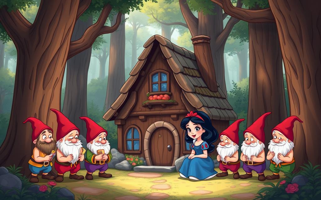 branca de neve e os 7 anões