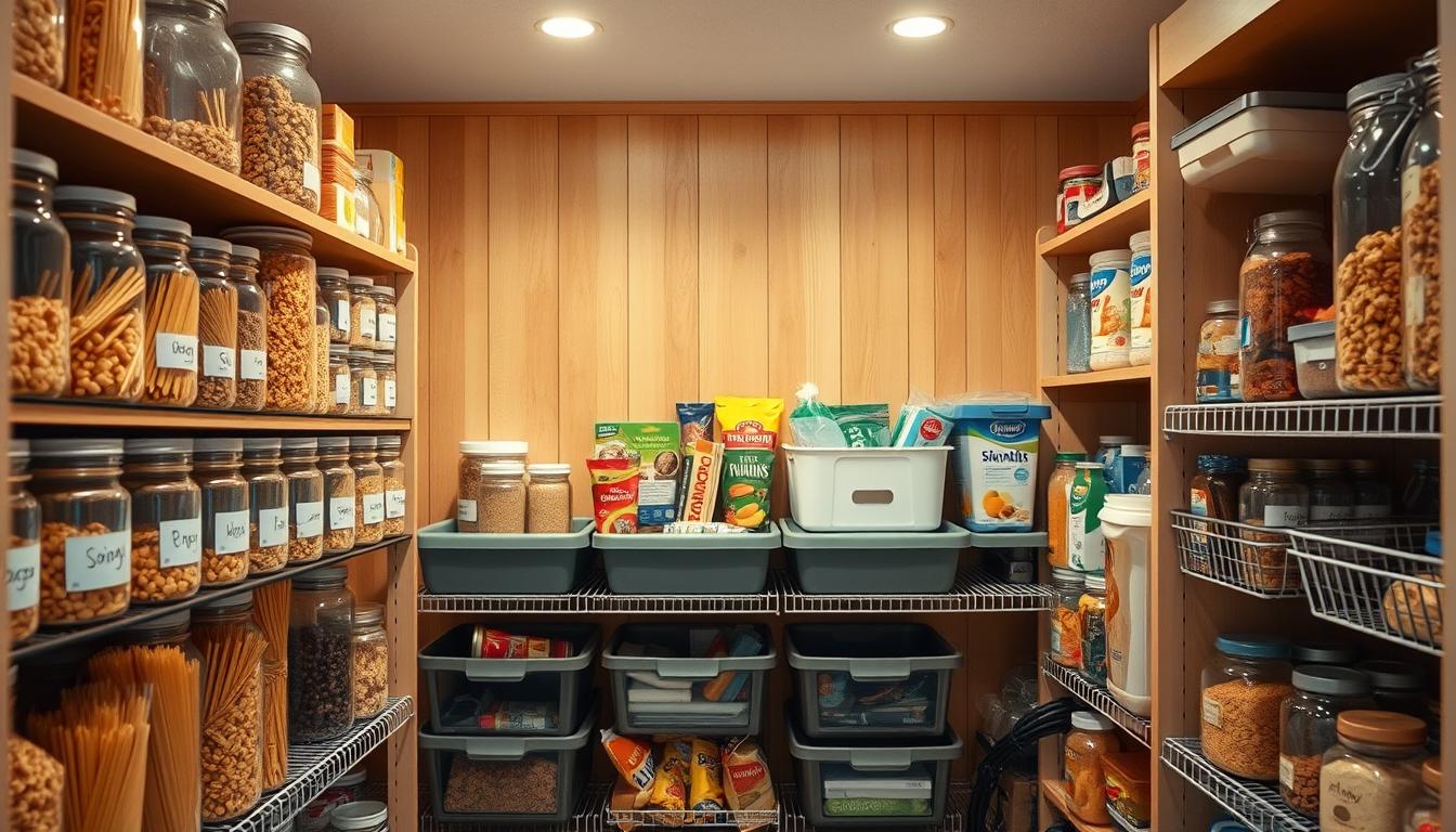 family-friendly pantry organization