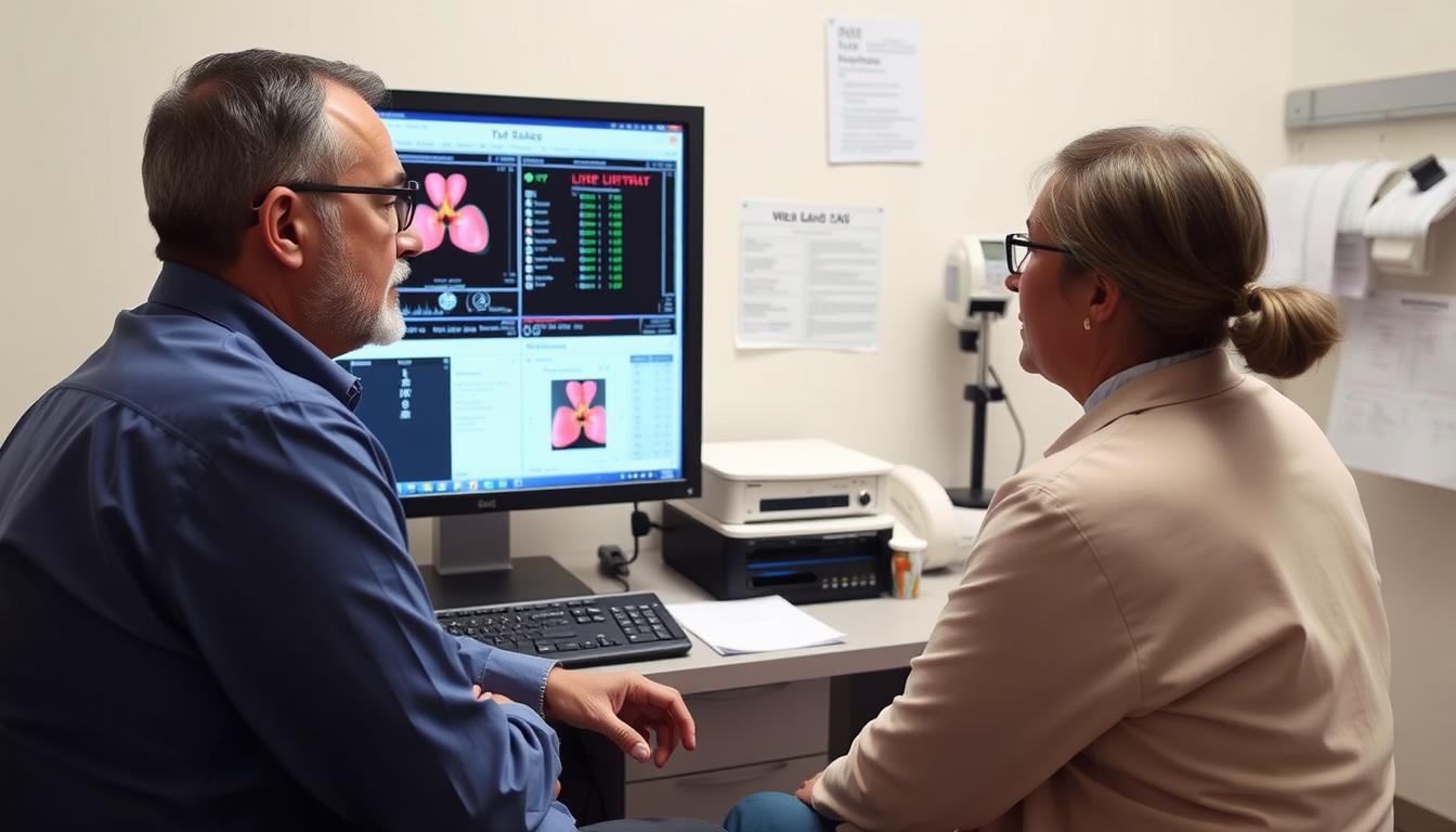 Consulta médica para avaliação e tratamento de gordura no fígado