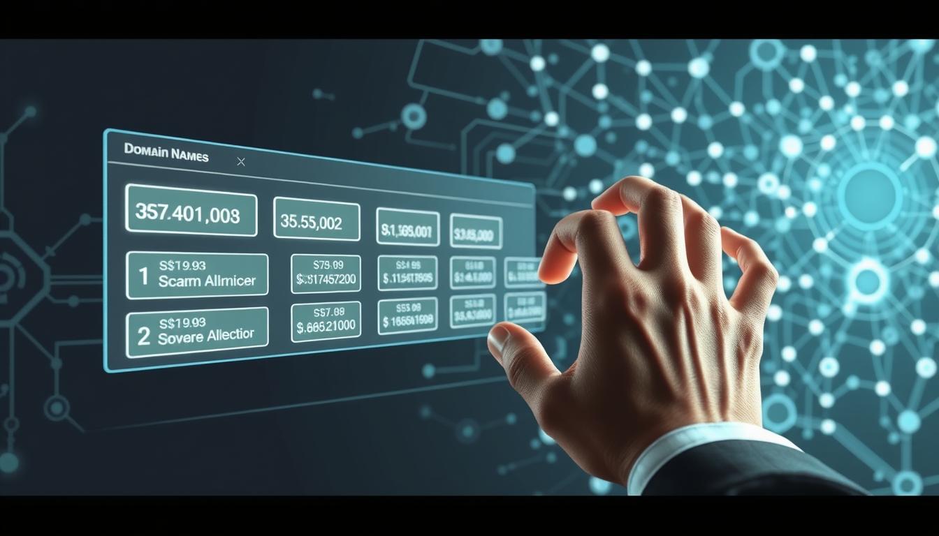 AI domain flipping process