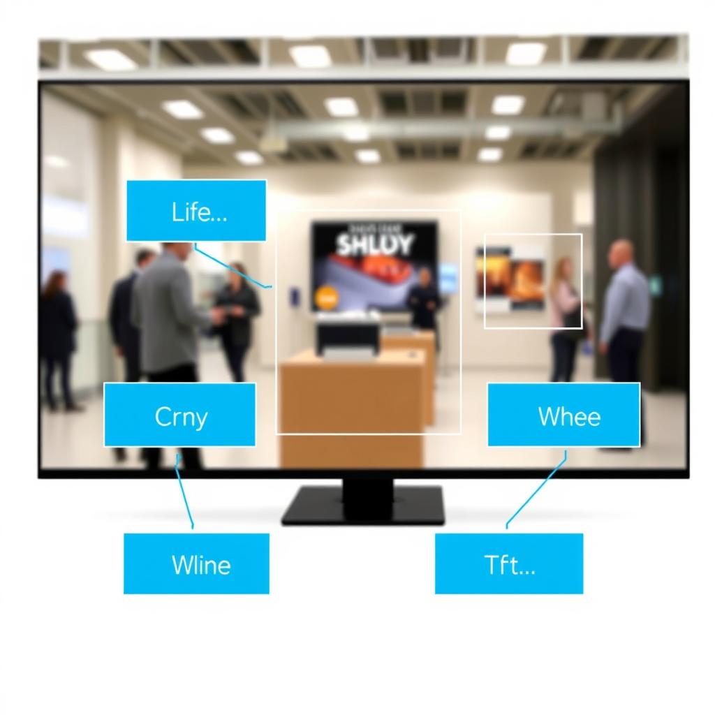 Computer vision system analyzing visual data and identifying objects