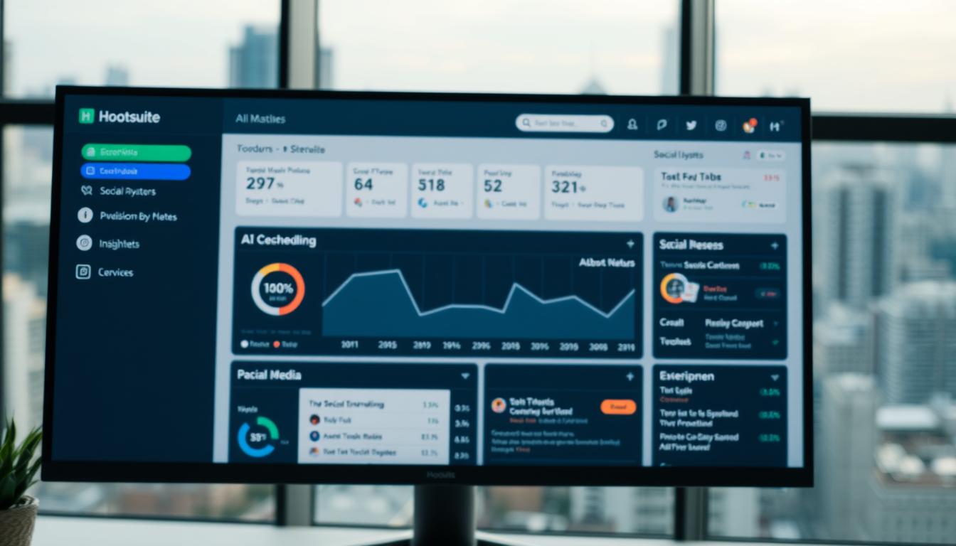 Hootsuite AI-powered social media management