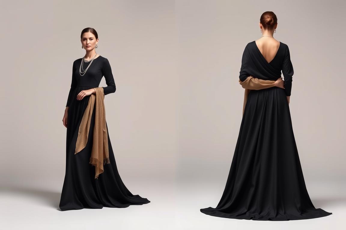 407521a4-2643-4120-852f-a1911591a348 Robe noire de cérémonie : Comment l'accessoiriser ?