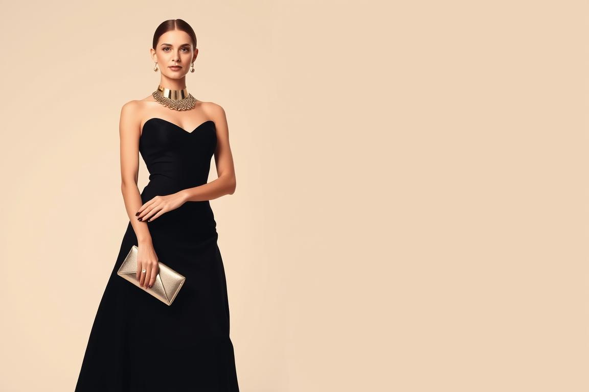 6db023d8-bf96-4d0b-82c2-03326ec3204d Robe noire de cérémonie : Comment l'accessoiriser ?