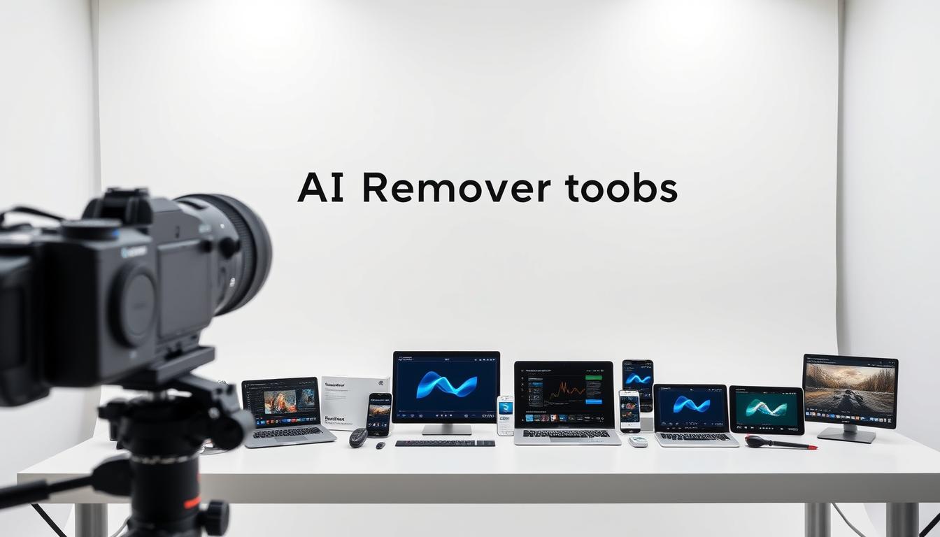 AI removal tools in product photography