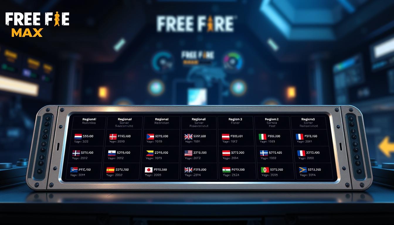 Free Fire Max Regional Codes