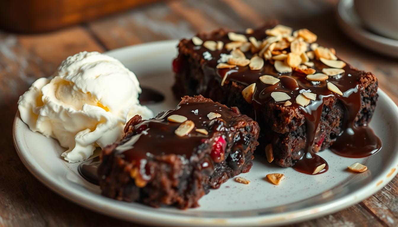 Chocolate Cherry Dump Cake Serving Suggestions