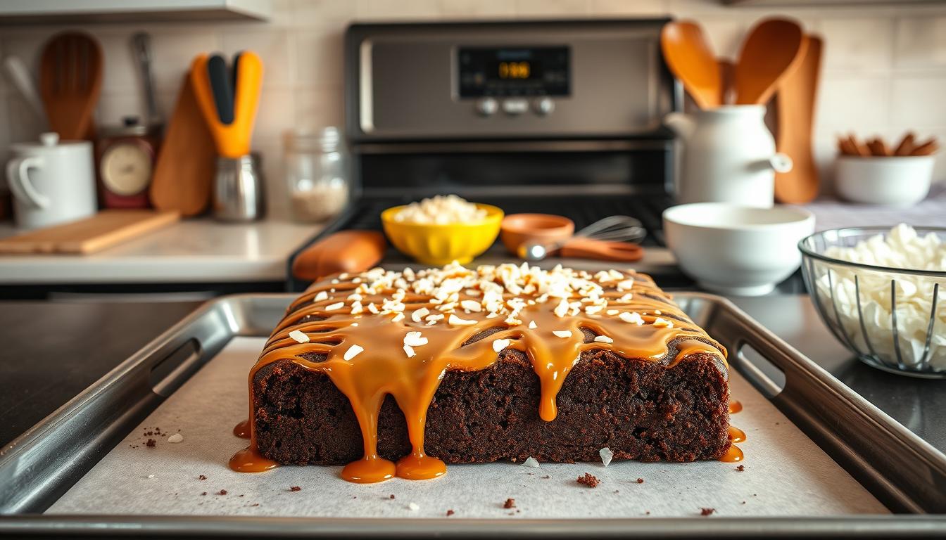 German Chocolate Poke Cake Baking Tips