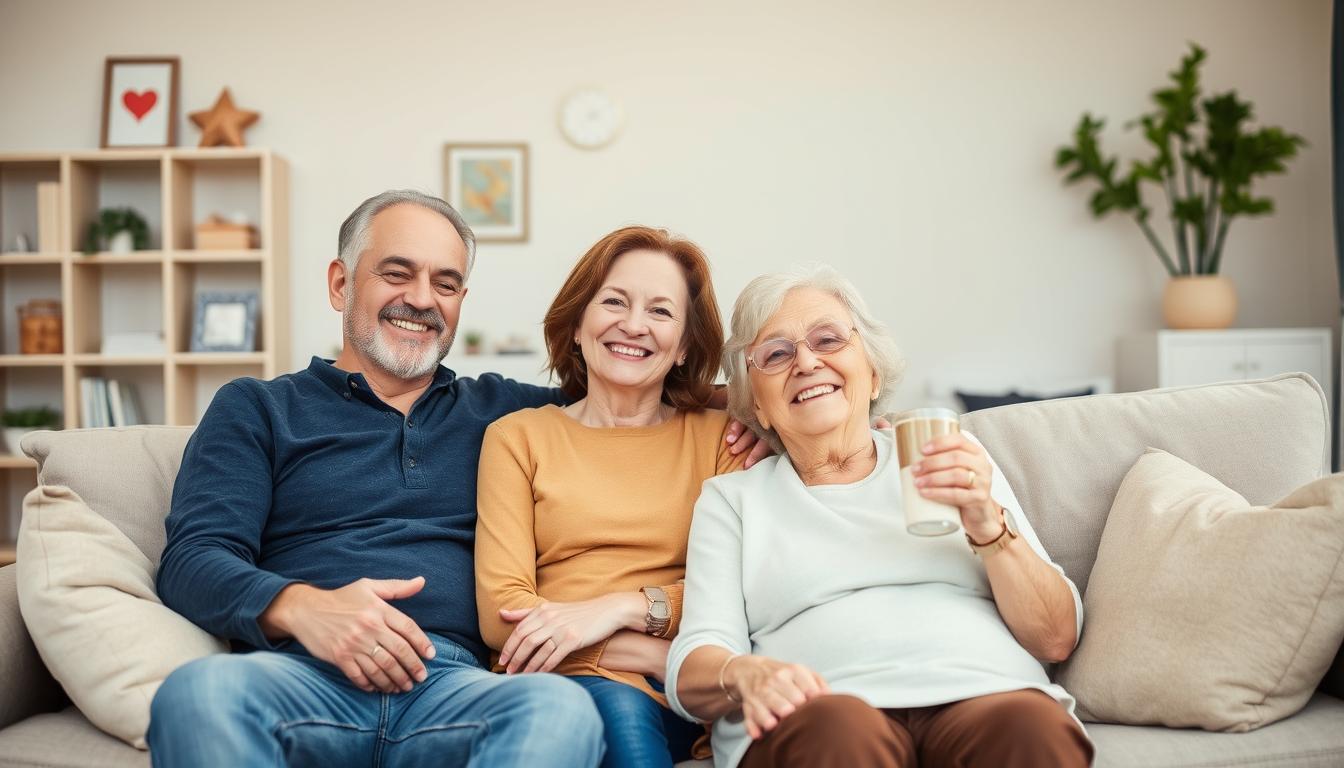 Happy couple who made the right decision about when to move in together