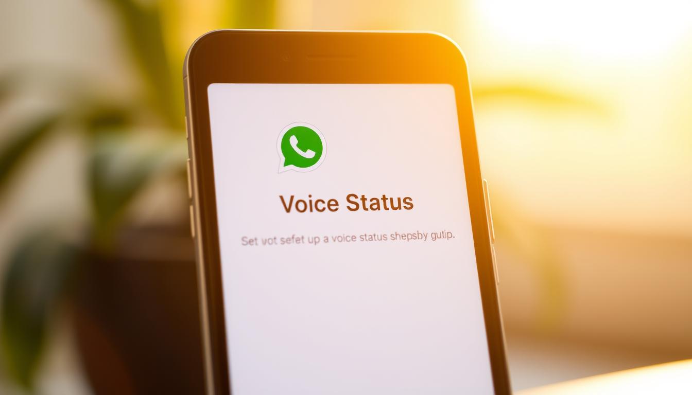 WhatsApp में Voice Status कैसे लगाएं?