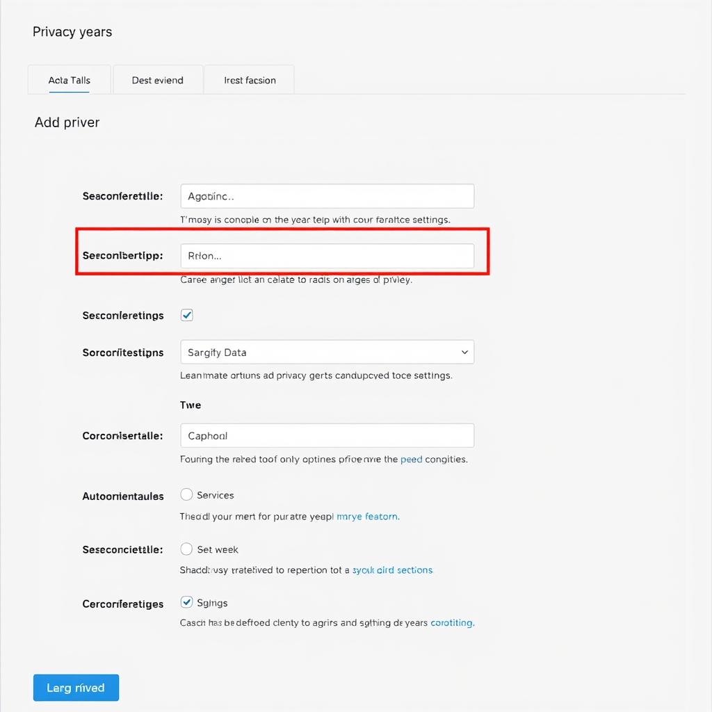 Vérification des paramètres de confidentialité d'un forum