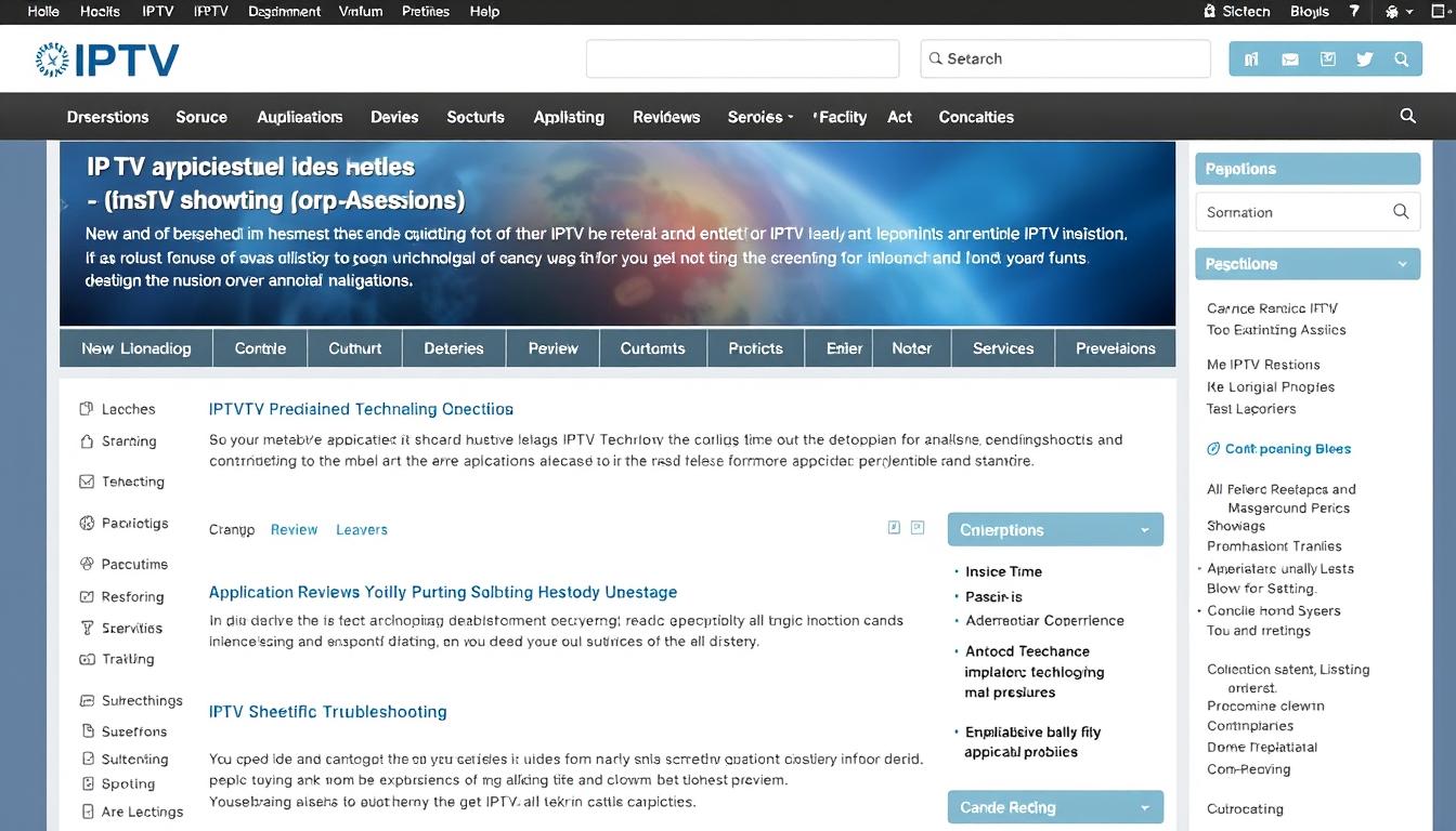Forum TechIPTV avec ses sections spécialisées