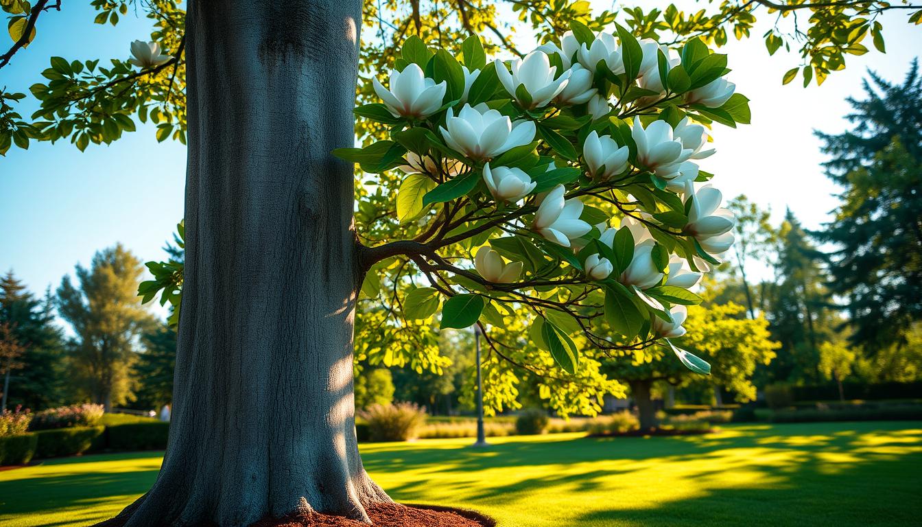 شجرة الماغنوليا البيضاء