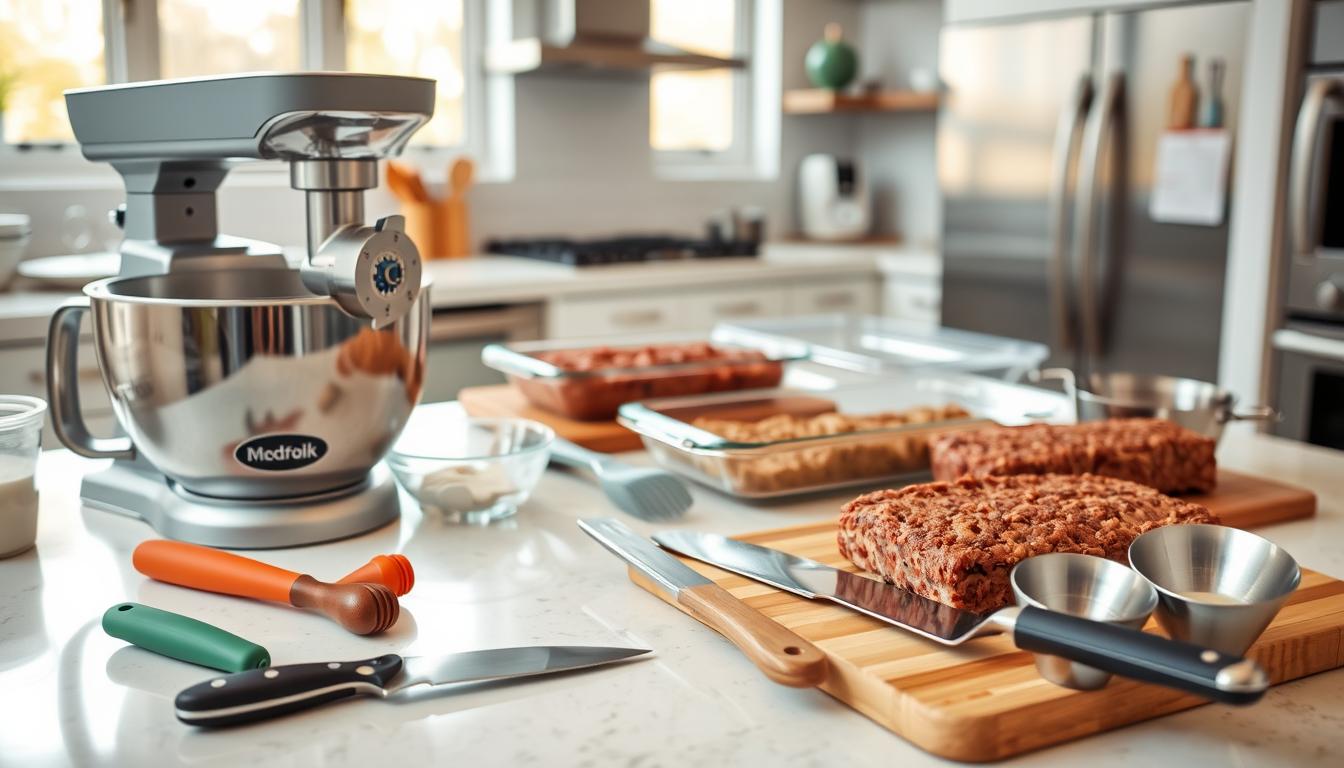 Kitchen Tools for Meatloaf Recipe