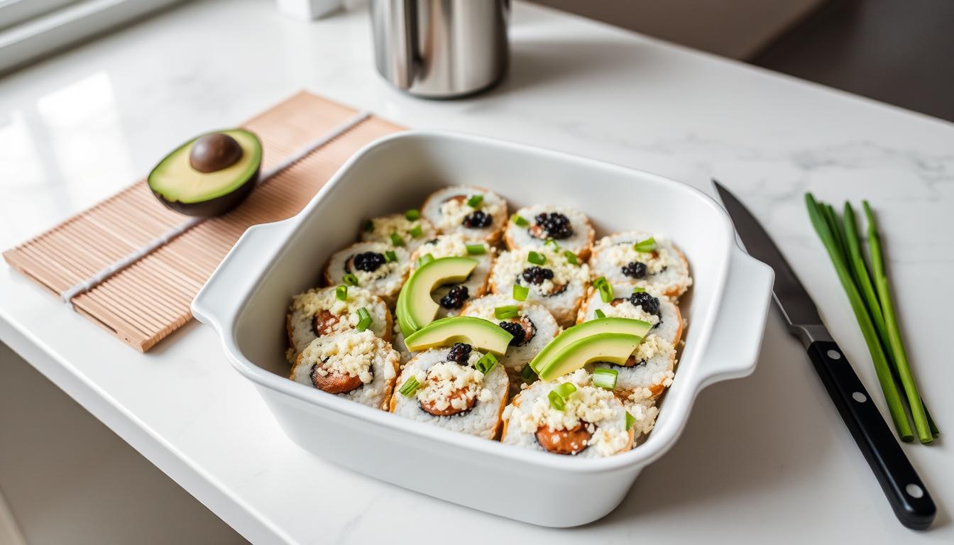 easy sushi bake recipe