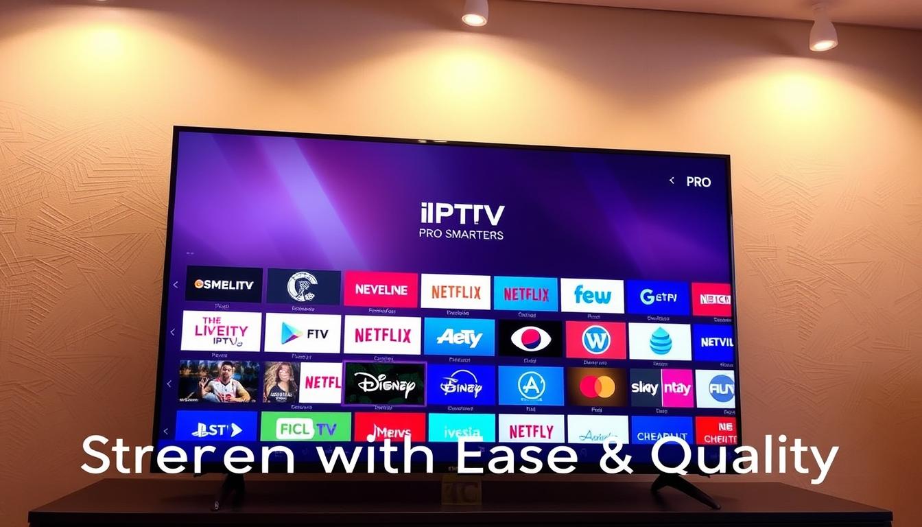 IPTV Pro Smarters high-quality TV channels