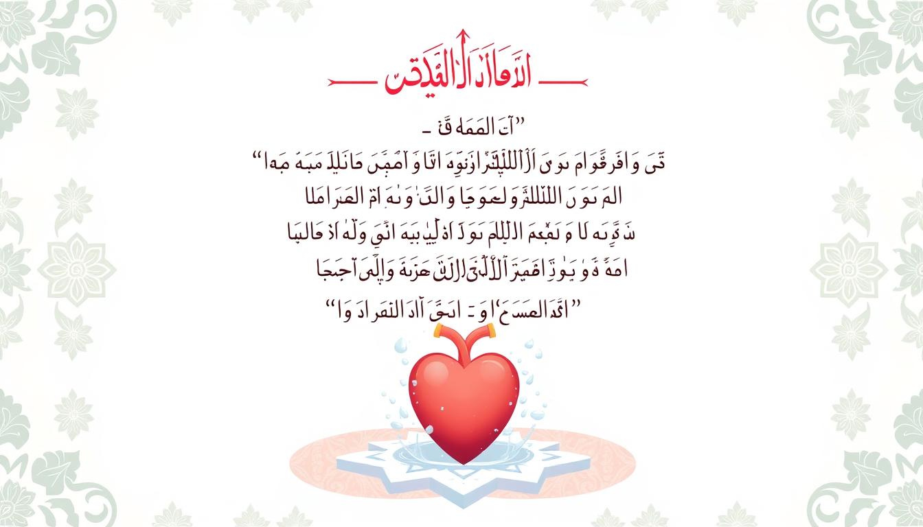 آيات نزع الغل من القلوب لإبطال سحر التفريق