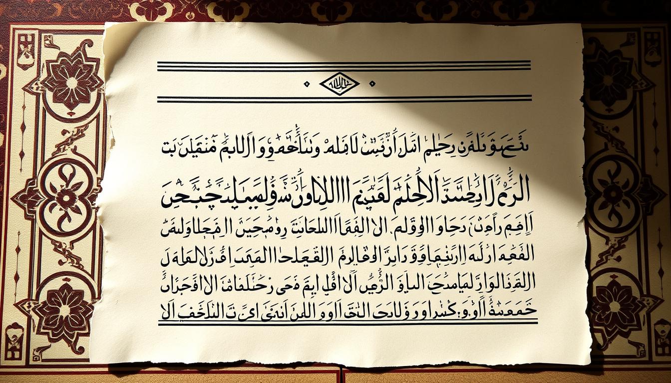 آية الكرسي مكتوبة بخط جميل للرقية من السحر