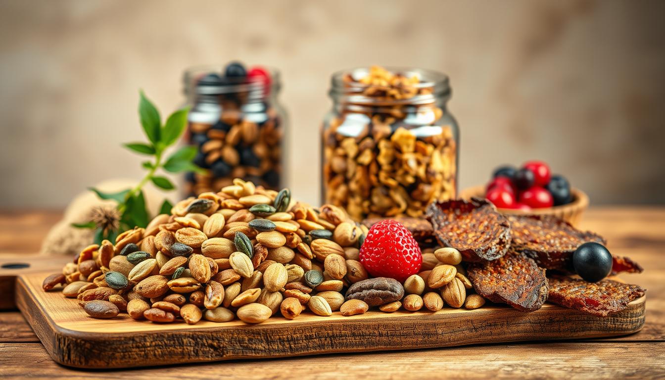 makanan ringan tinggi protein
