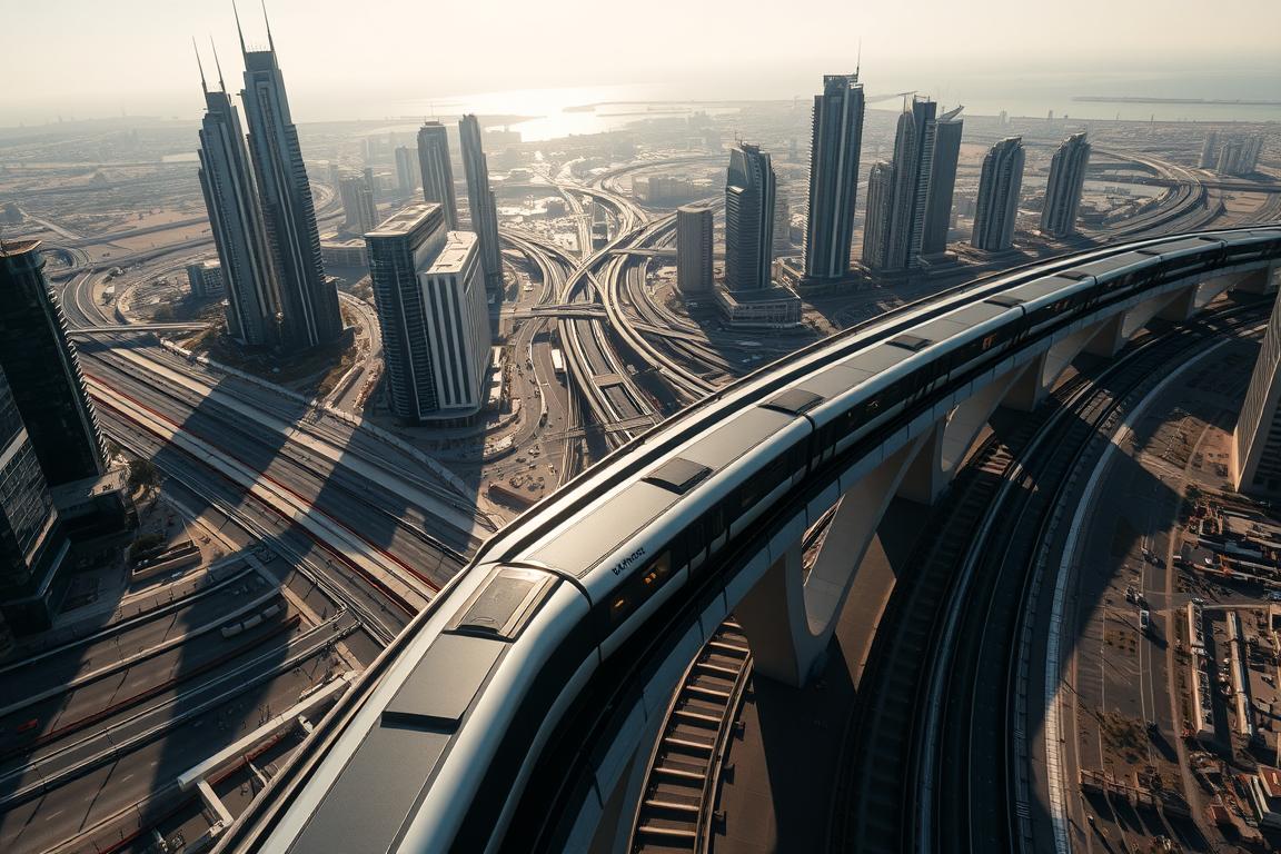نظام مترو دبي: نظرة عامة