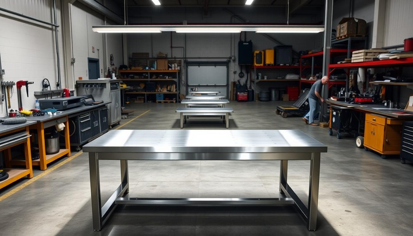 bancada de aço inox personalizada