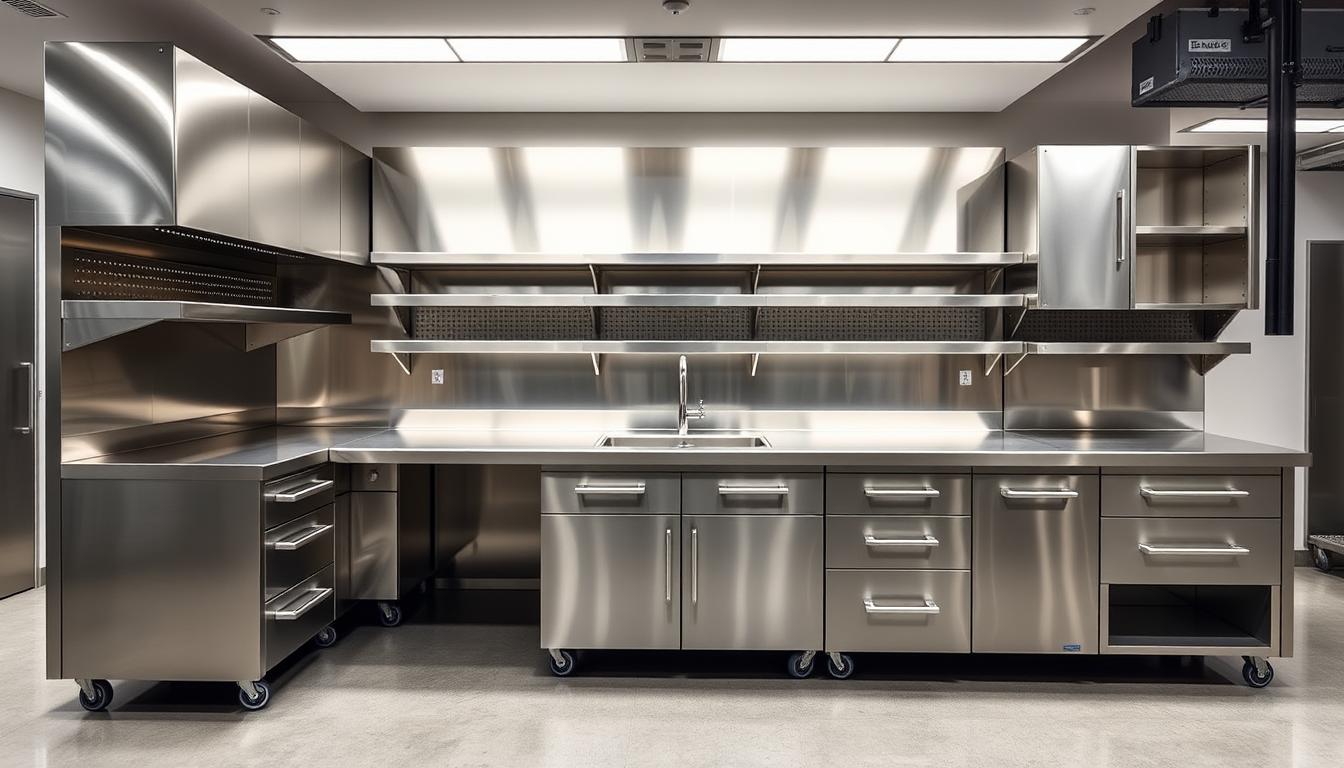 configurações personalizadas bancada inox