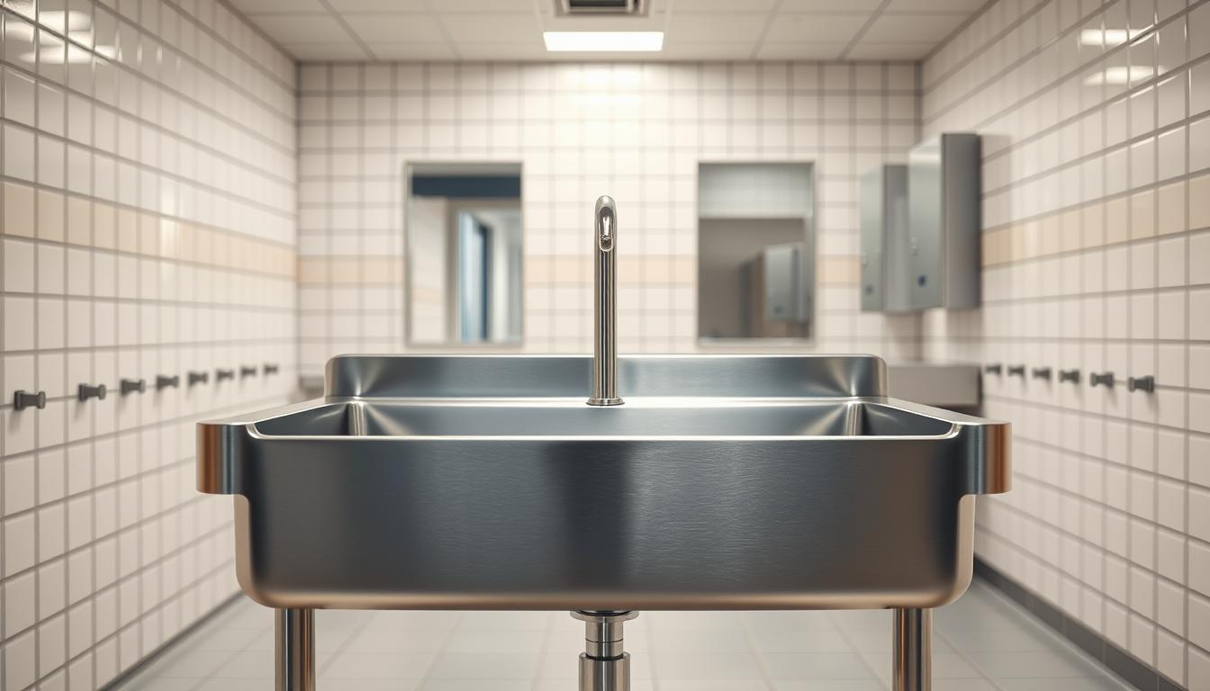 custo-benefício de lavatórios de inox em escolas
