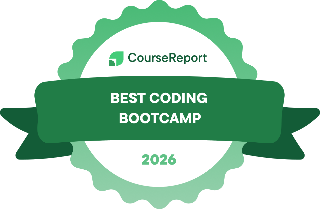 Image: Course Report Best Coding Bootcamp 2026 Badge