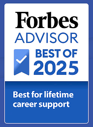 Forbes Advisor Best of 2025 - Best for lifetime career support
